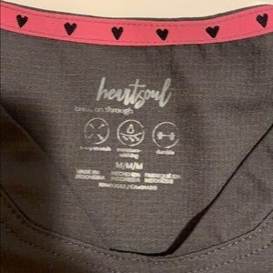 Heartsoul scrub top